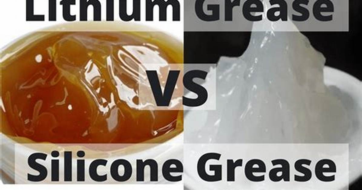 Is Lithium Grease Silicone Based?