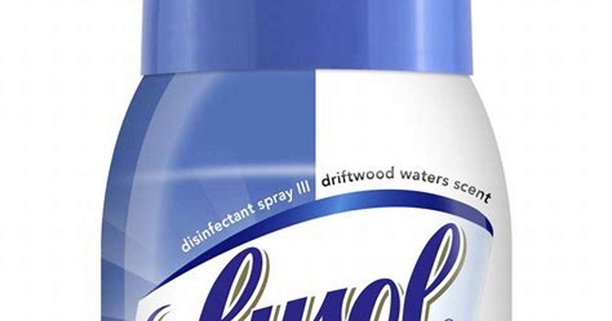 Is Lysol Neutra Air a Disinfectant Spray?