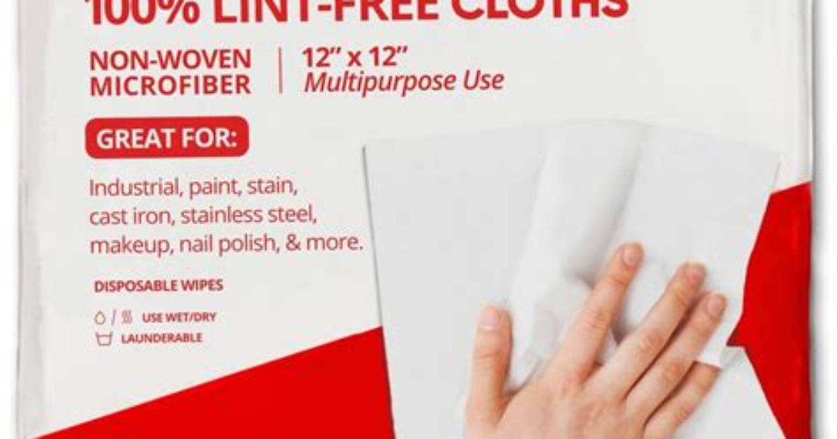 Is Microfiber the Same as Lint Free?