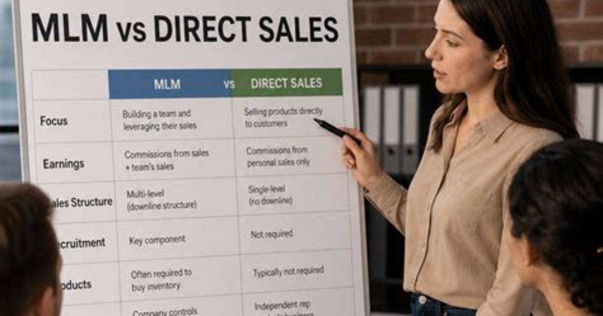 Is Mlm Same as Direct Sales?