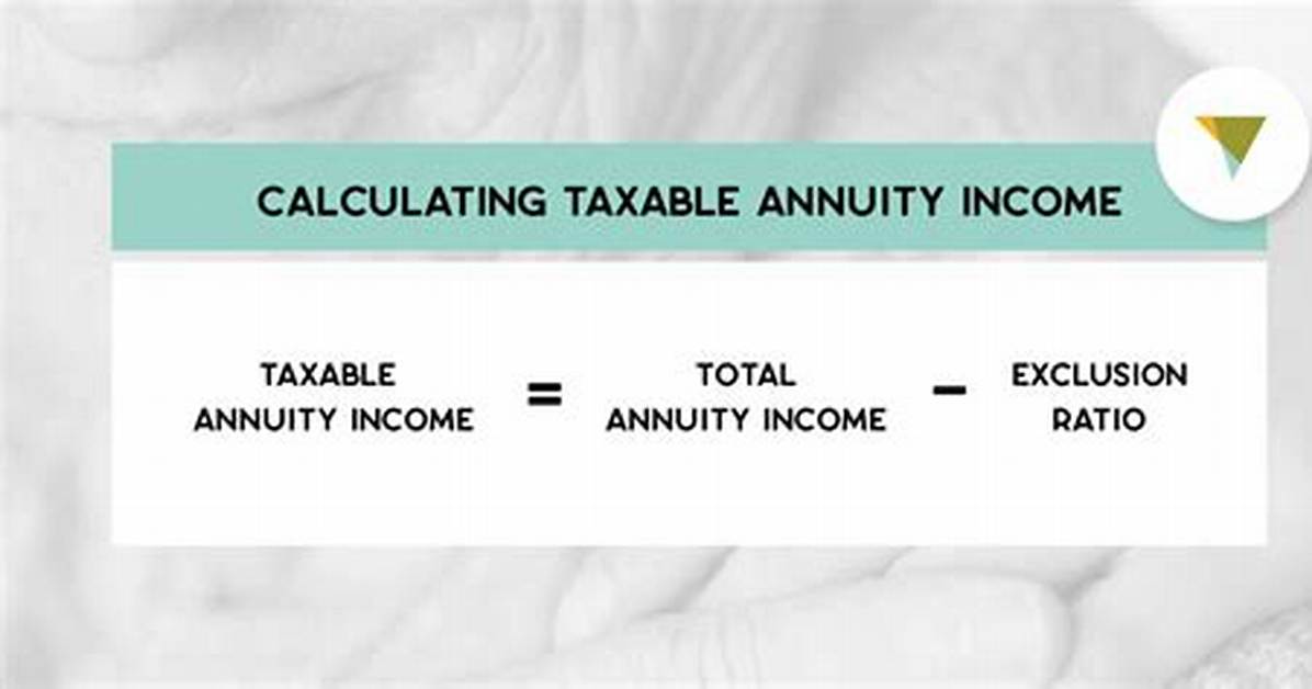 Is Money Received from an Annuity Taxable?