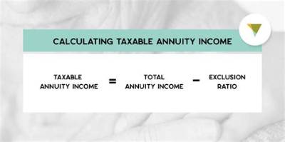 Is Money Received from an Annuity Taxable?