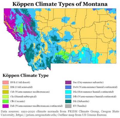 Is Montana Humid? Understanding the Climate of the Big Sky Country