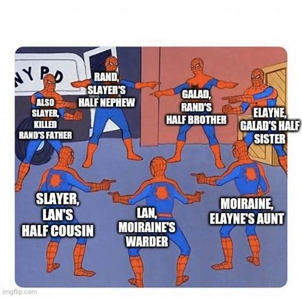 Is Moraine Galads Aunt?