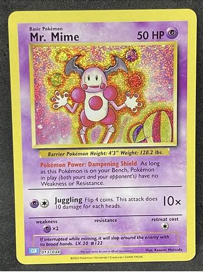 Is Mr. Mime Rare?