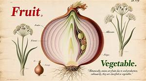 Is Onion a True Fruit?