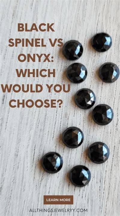 Is Onyx a Spinel?