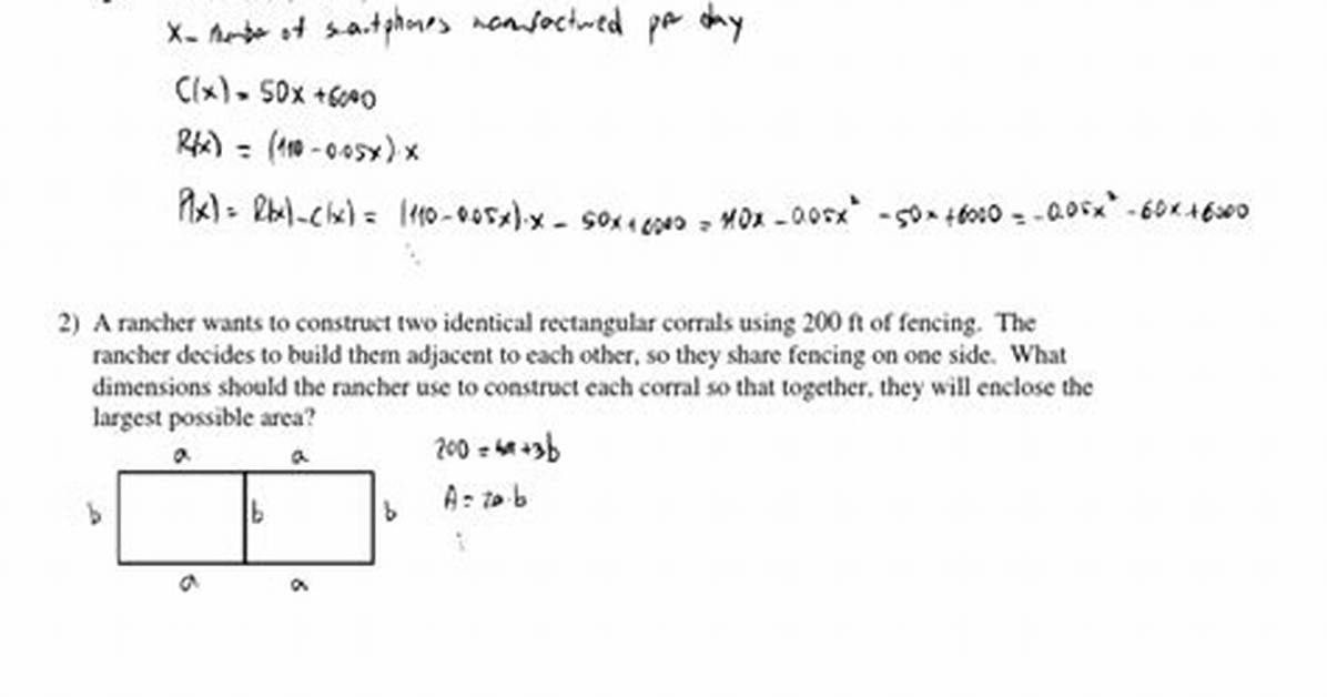 Is Optimization on the Ap Calculus Test?