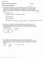 Is Optimization on the Ap Calculus Test?