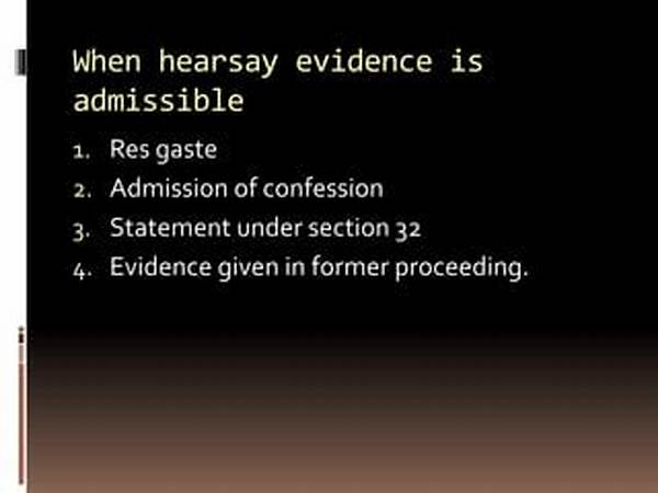 Is Oral Confession Admissible in Evidence of Guilt?