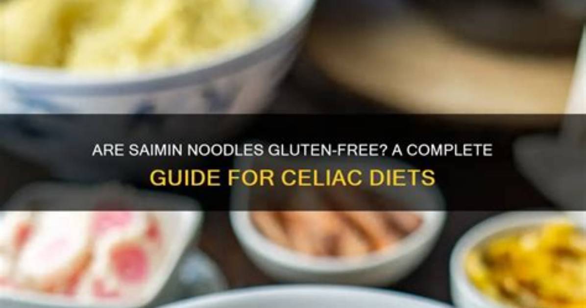 Is Saimin Gluten Free?