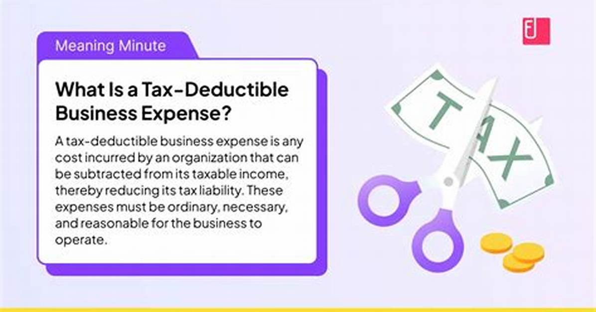 Is Sales Tax a Deductible Expense?