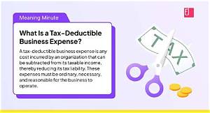 Is Sales Tax a Deductible Expense?