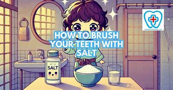 Is Salt Good to Brush Your Teeth with?