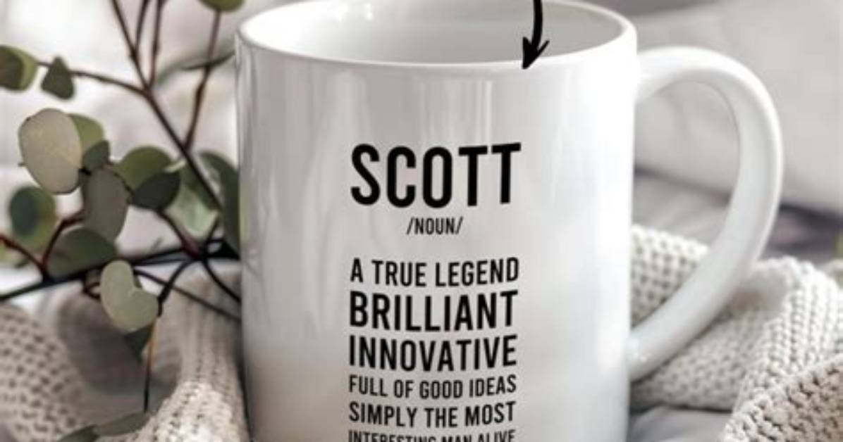 Is Scott a Noun?