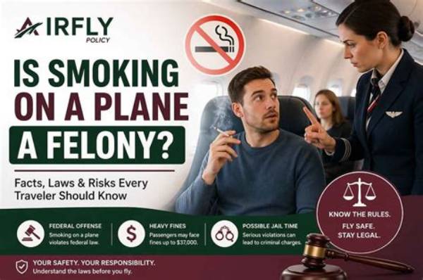 Is Smoking on a Plane a Felony?