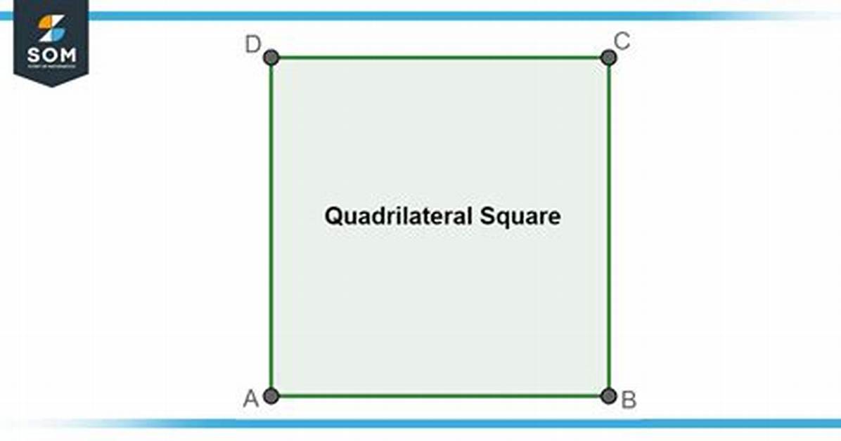 Is Square a Quadrilateral?