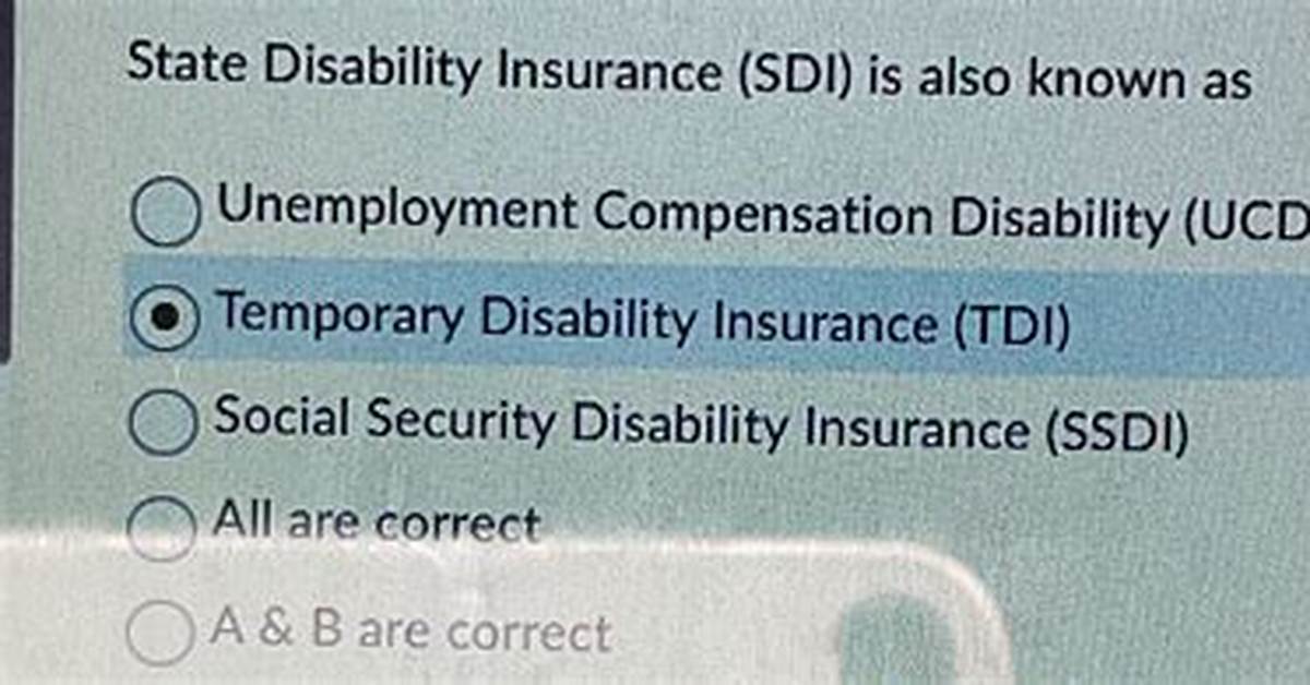 Is State Disability the Same as Unemployment?
