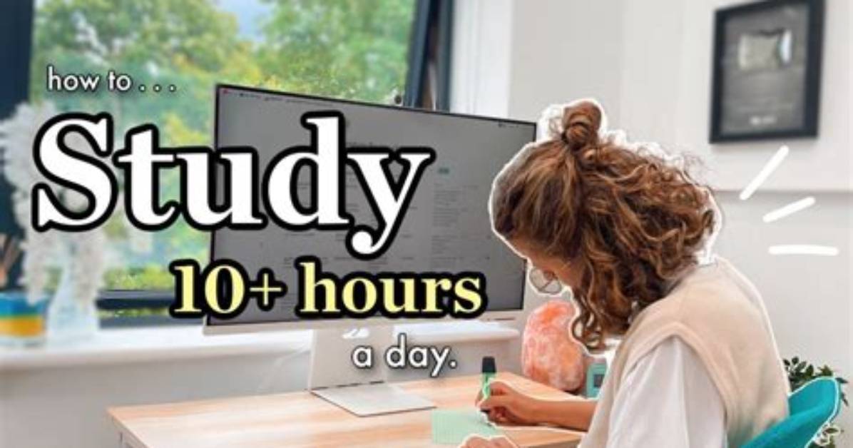 Is Studying 10 Hours a Day Too Much?