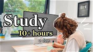 Is Studying 10 Hours a Day Too Much?