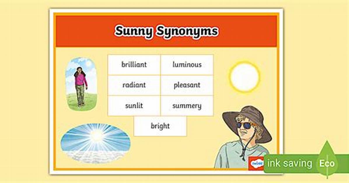 Is Sunny a Real Word?