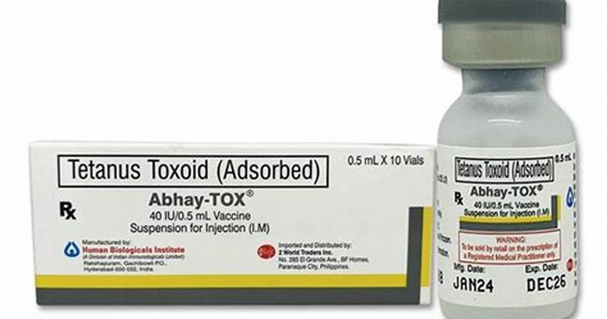Is Tetanus Toxoid a Vaccine?