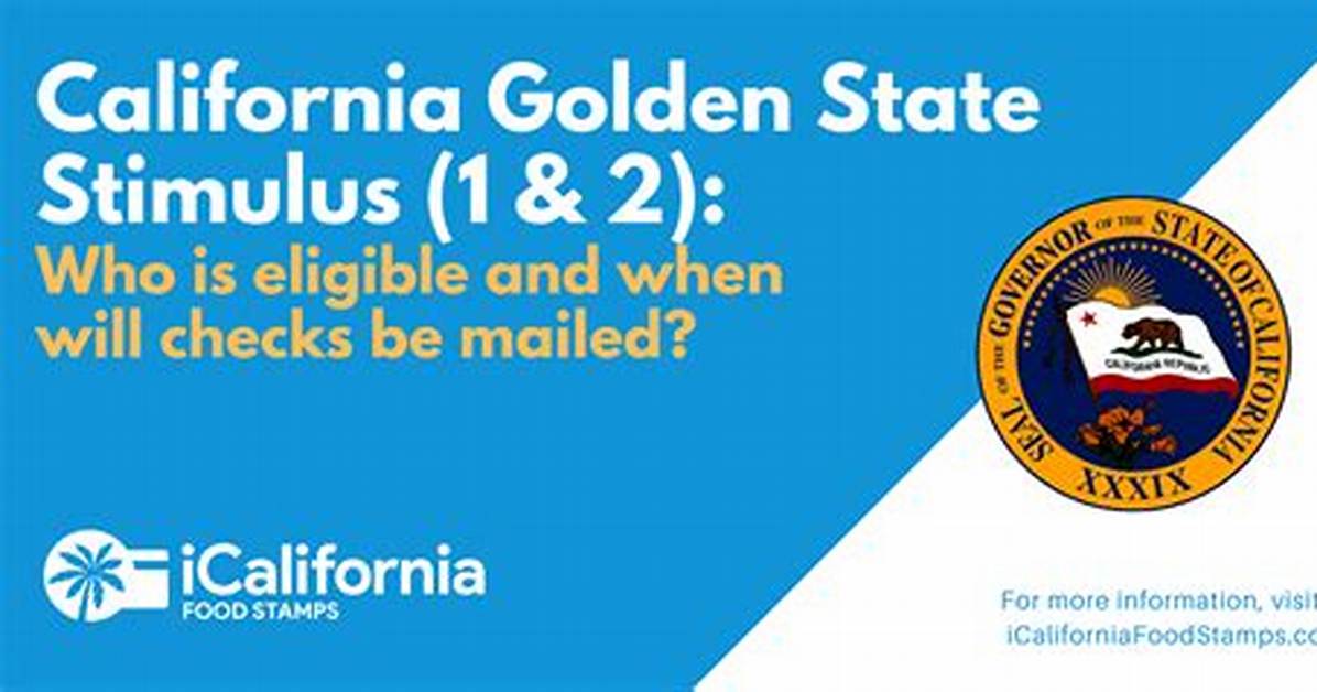 Is the Golden State Stimulus the Same as the Third Stimulus Check?