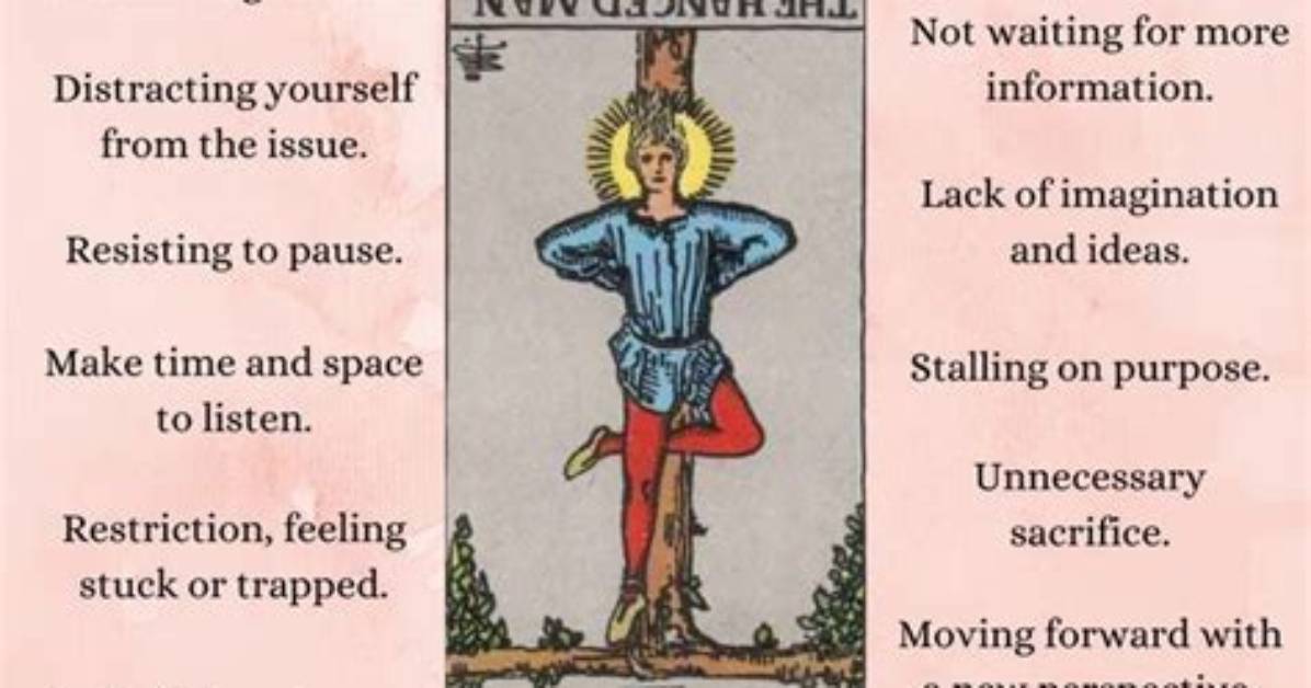 Is the Reversed Hanged Man Card a Good Sign?