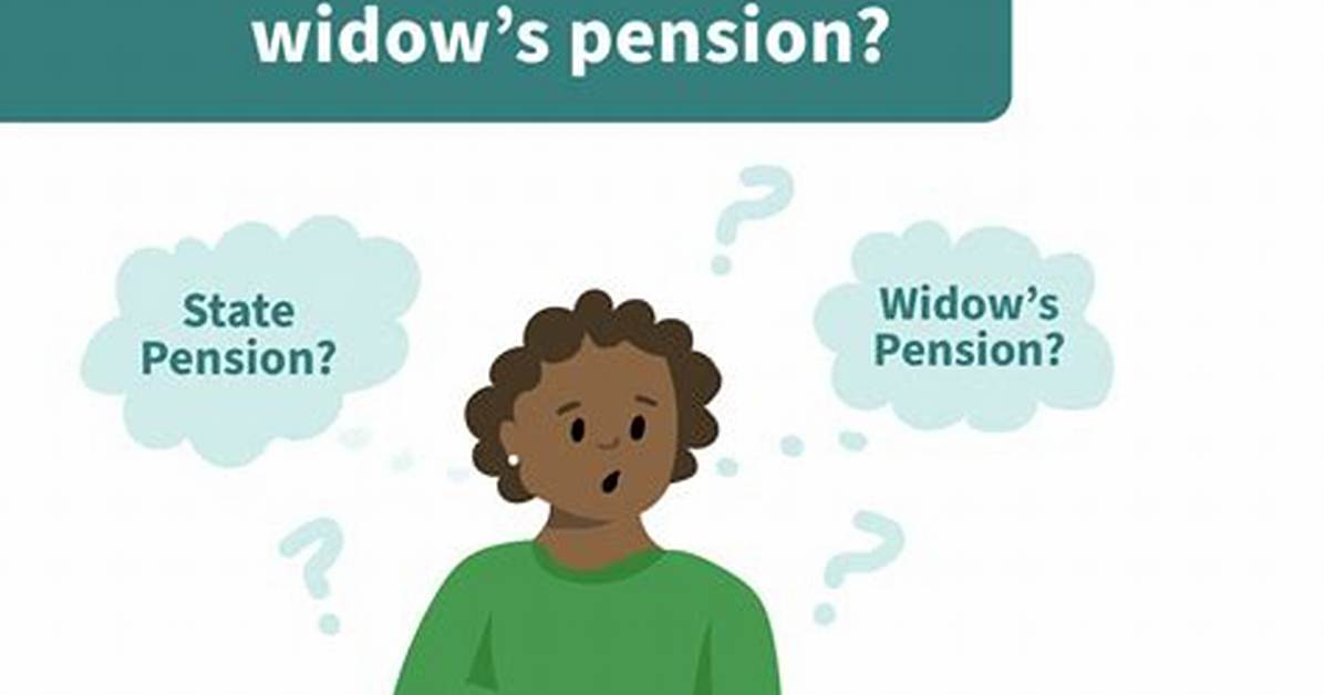 Is the Widows Pension Paid Weekly or Monthly?