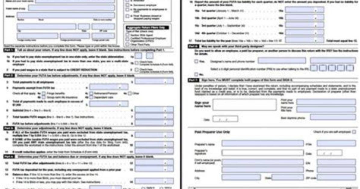 Is There a 940 Form 2018?