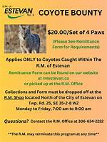 Is There a Bounty on Coyotes?