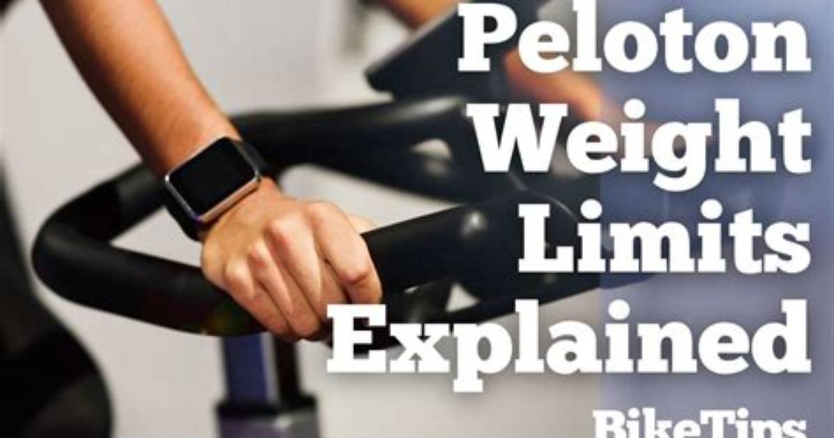 Is There a Weight Limit on Peloton Bike?