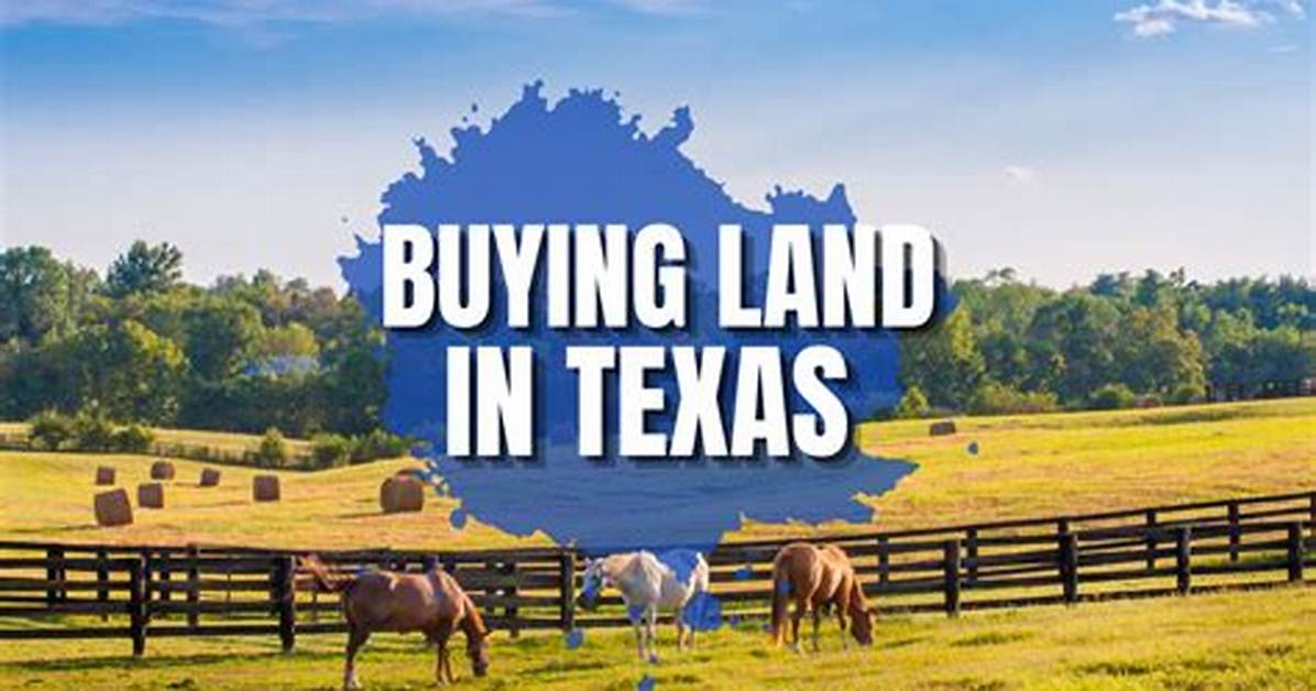 Is There Free Land in Texas?