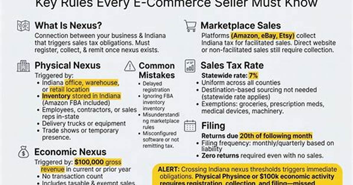 Is There No Sales Tax in Indiana?