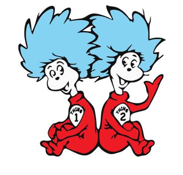 Is Thing 1 and Thing 2 Related?
