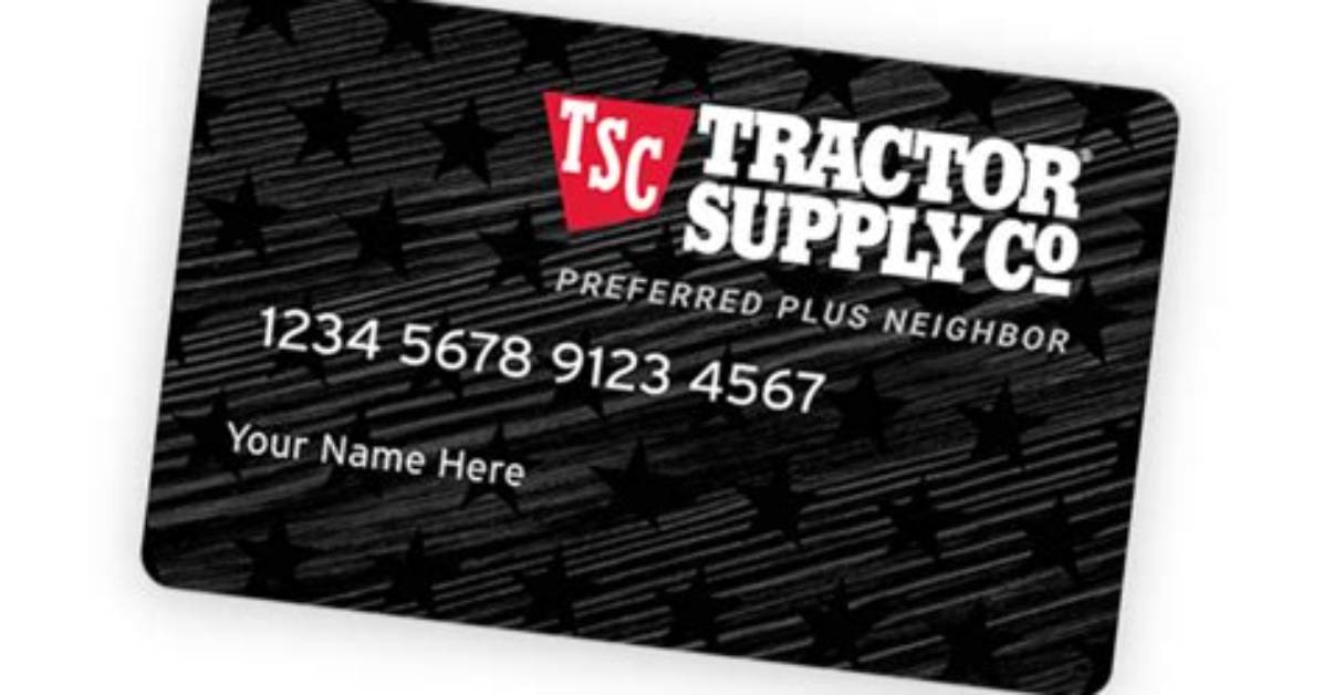Is Tractor Supply Card a Credit Card?