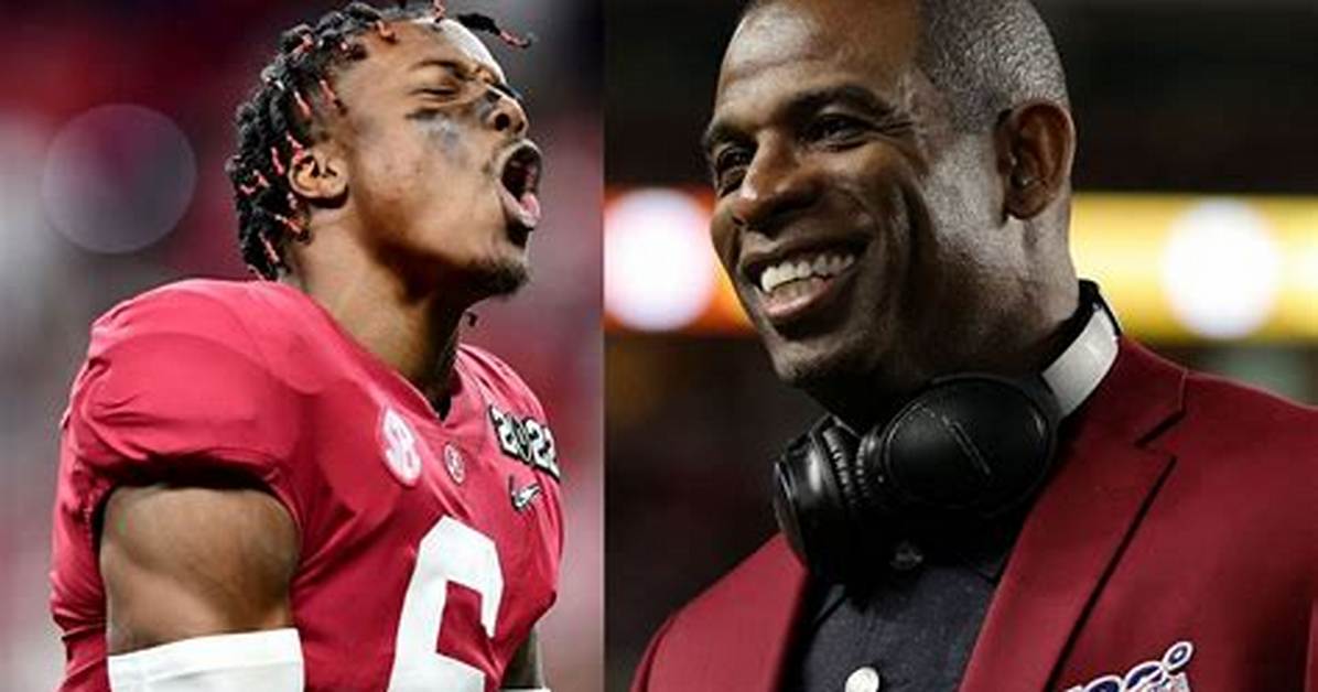 Is Trey Sanders Related to Deion Sanders, Who Are Trey Sanders and Deion Sanders, -Latest News