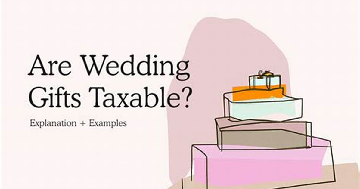 Is Wedding Planning Taxable?