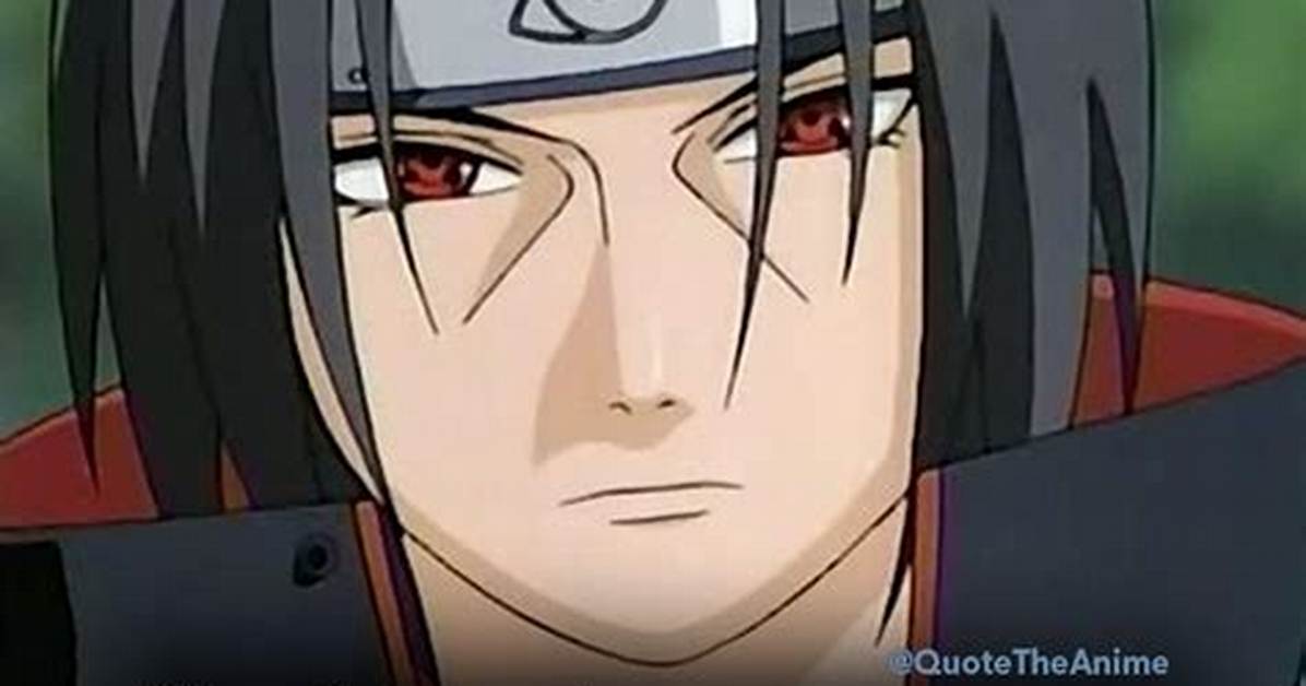 Itachi's Quote on Reality