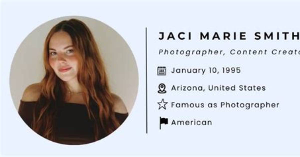 Jaci Marie Smith Height Weight Net Worth Age Birthday Wikipedia Who
