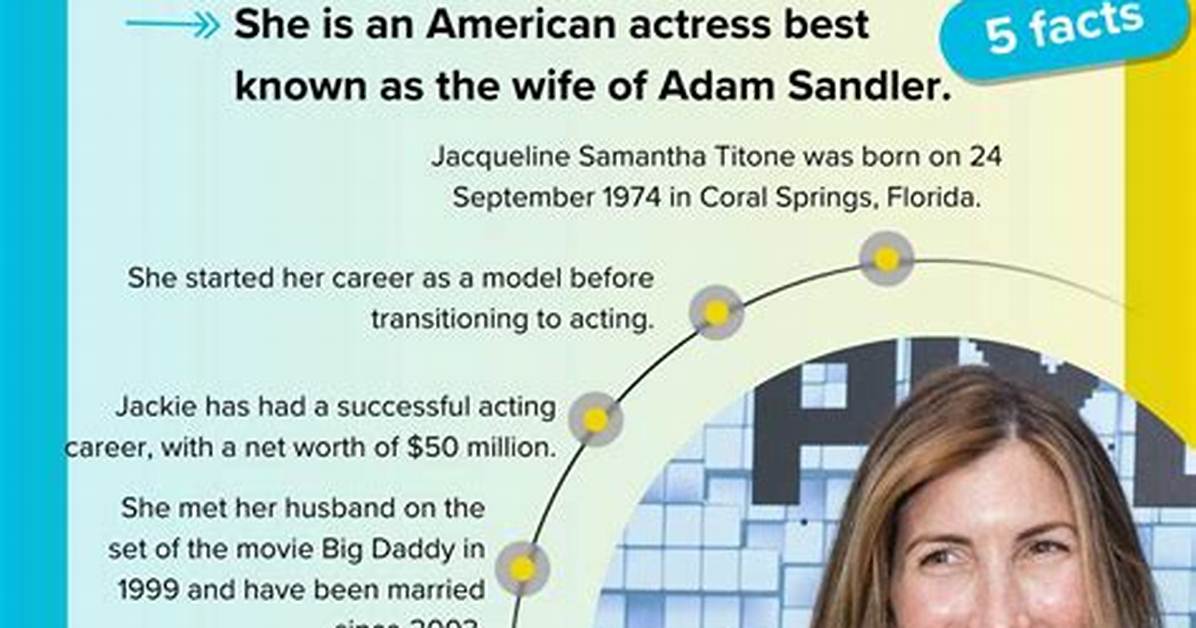Jackie Sandler's Net Worth, Marriage, and True Identity