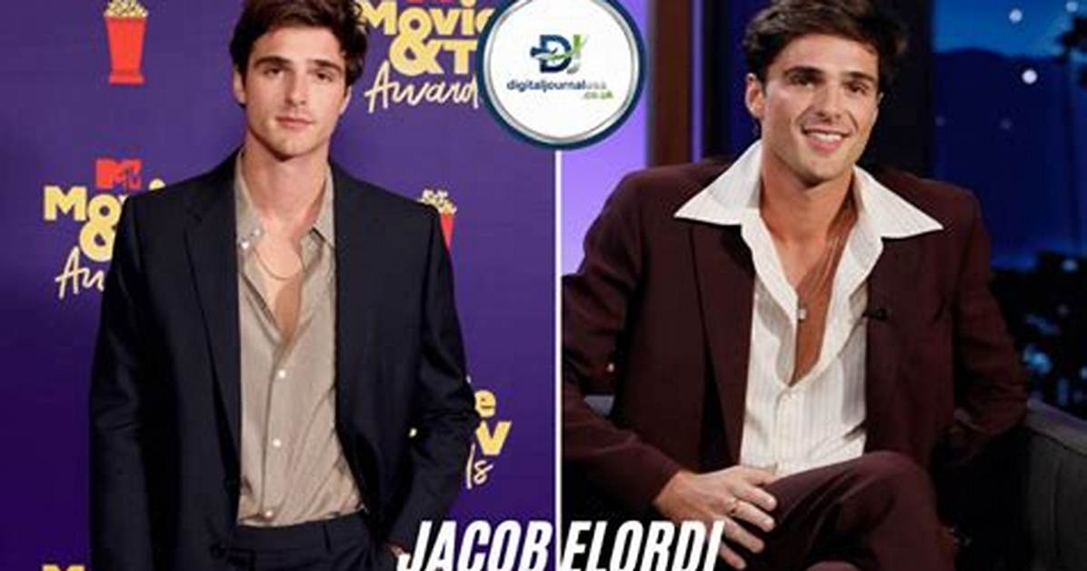 Jacob Elordi S Age a Comprehensive Guide to His Journey Through