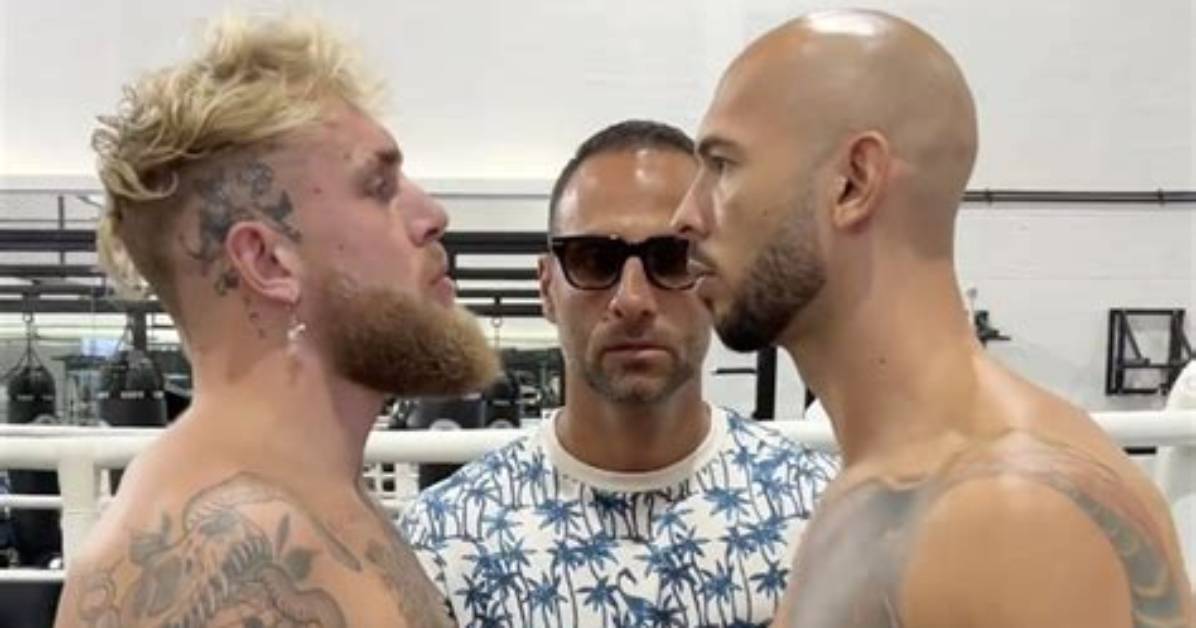 Jake Paul and Andrew Tate Face off Ahead of Allegedly Boxing