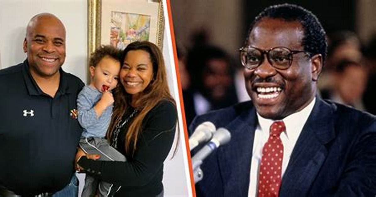 Jamal Adeen Thomas: Clarence Thomas Only Children with Wife Kathy Ambush