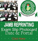Jamb Reprinting Portal