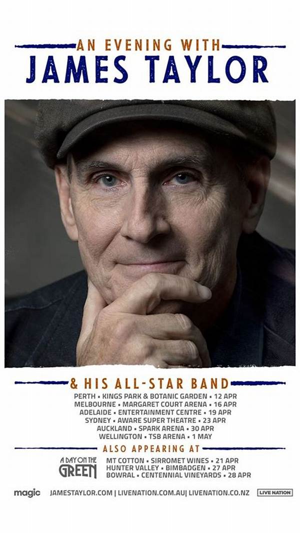 James Taylor Tour 2024 - See Dates & Tickets!