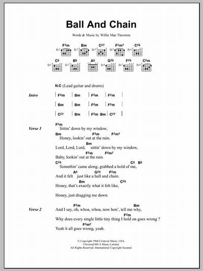 Janis Joplin’s Ball and Chain Lyrics