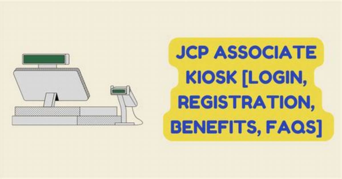 Jcp Associate Kiosk Portal