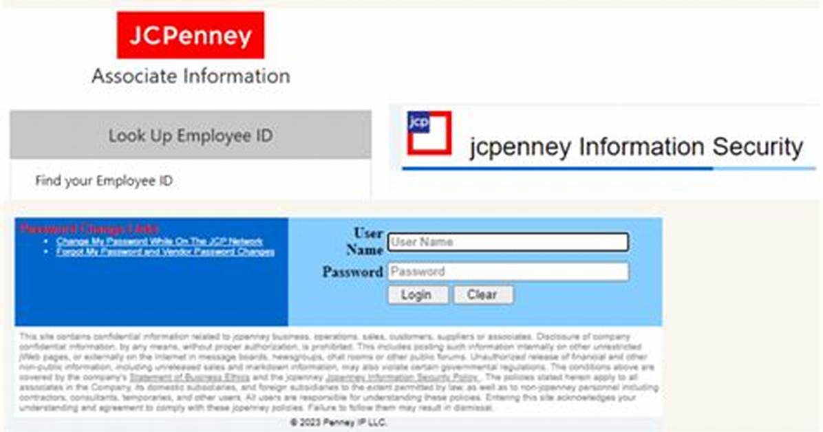 Jcpenney Associate Kiosk at Home