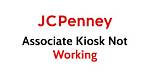 Jcpenney Associate Kiosk Not Working
